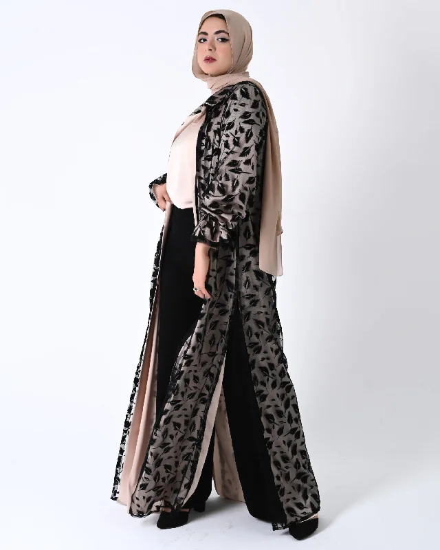 Two Layeres Maxi Cardigan - Allura