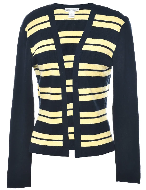 Striped Cardigan - M