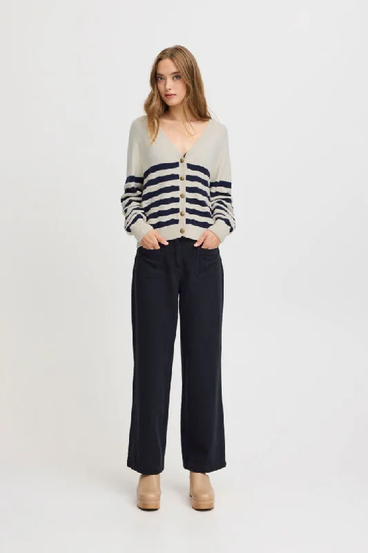 Atelier Reve Maise Cardigan-Maise Braided Stripe-20121115 Long Cardigan Short Cardigan Medium Cardigan Atelier Reve Maise Cardigan-Maise Braided Stripe-20121115 Long Cardigan Short Cardigan Medium Cardigan