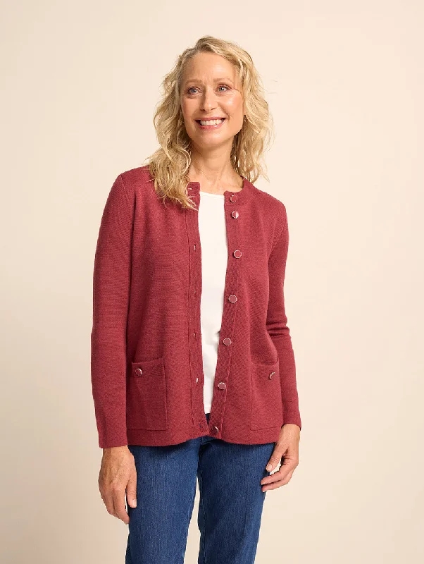Mabel Cardigan Fitted Slim Tailored