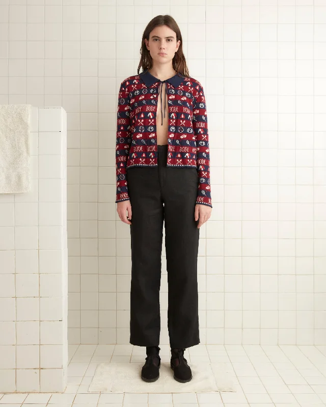 Sporting Jacquard Cardigan Faux Fur Fabric Real Fur Fabric Shearling Fabric