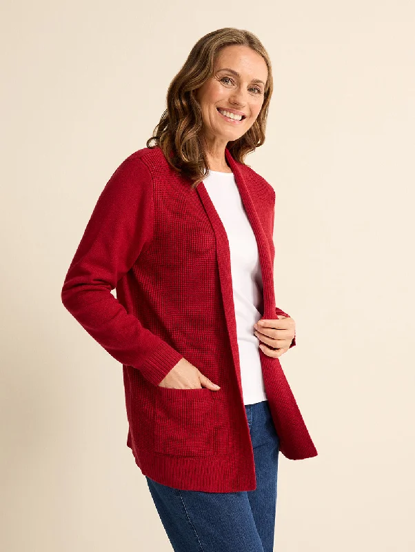 Tarni Cardigan Elasticated Padded Insulated