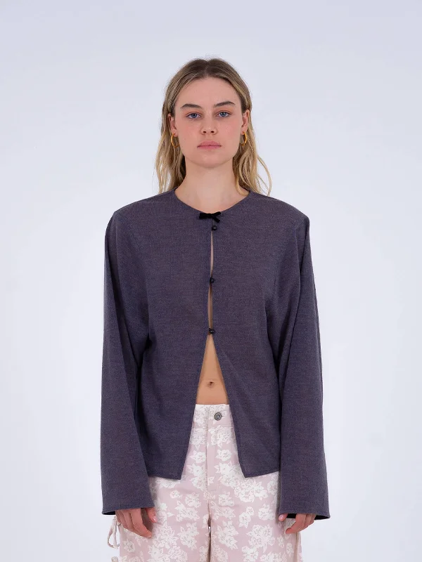 Tender cardigan Handmade Hand-knitted Hand-woven